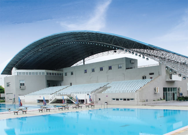 荆门游泳馆网架